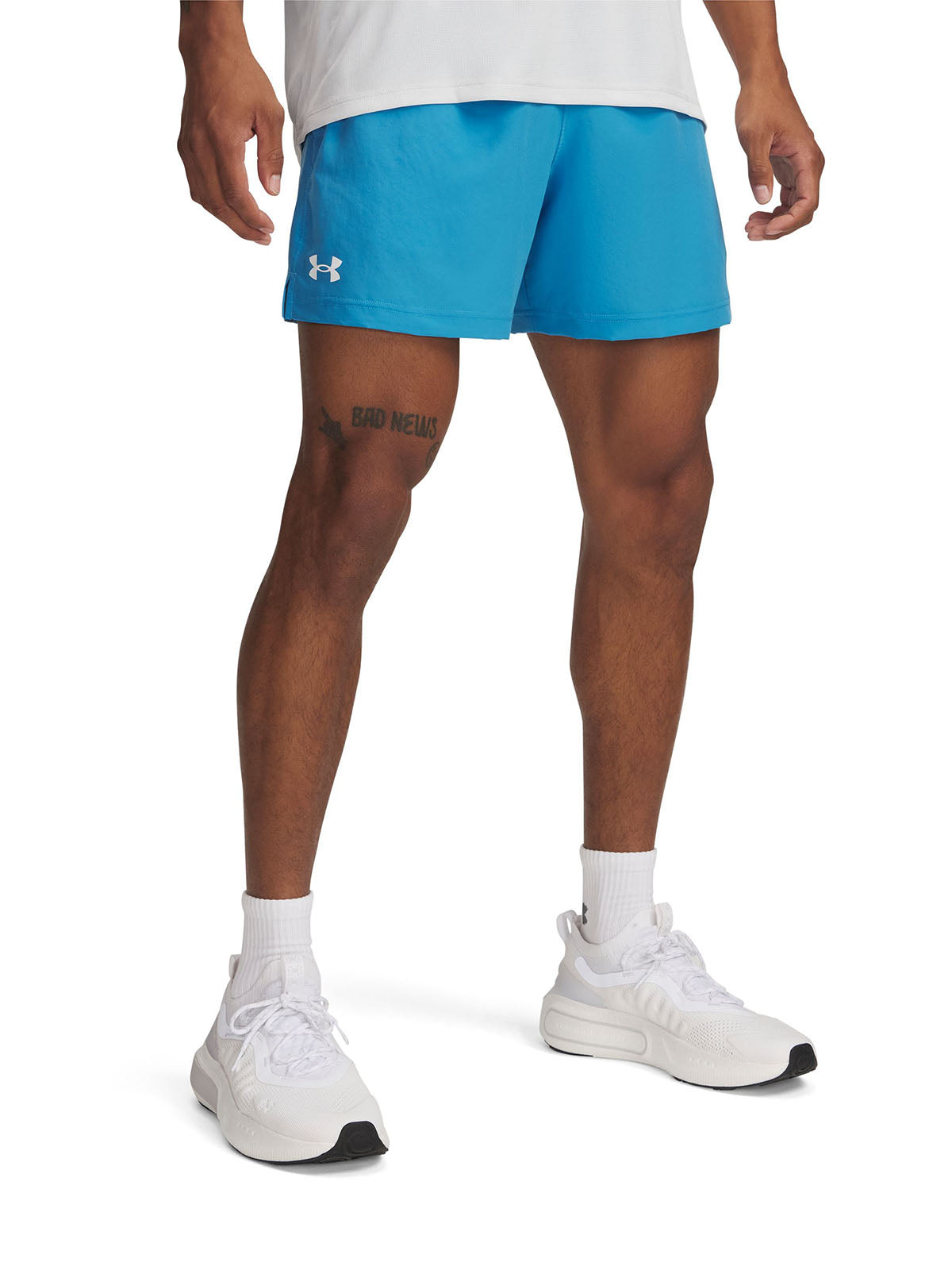 Shorts Under Armour tech woven azul para hombre