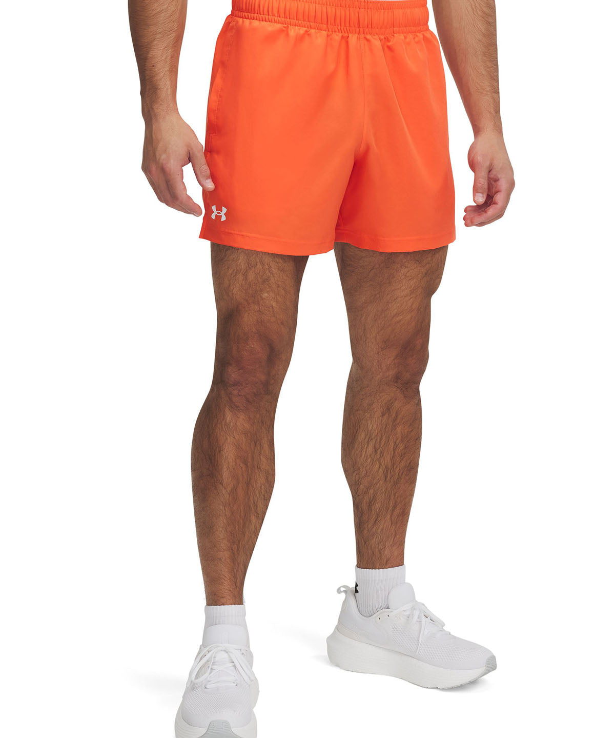 Shorts UA Tech Woven 5" naranjo para hombre