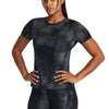 Polera manga corta UA Launch Elite para mujer