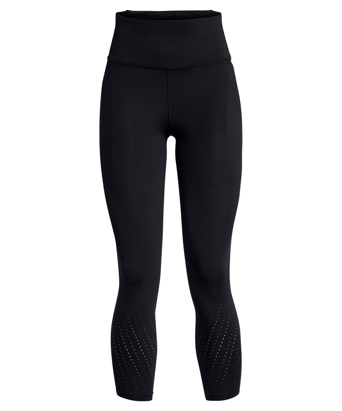 Calza Running para Mujer Launch Ankle Print Negro Under Armour