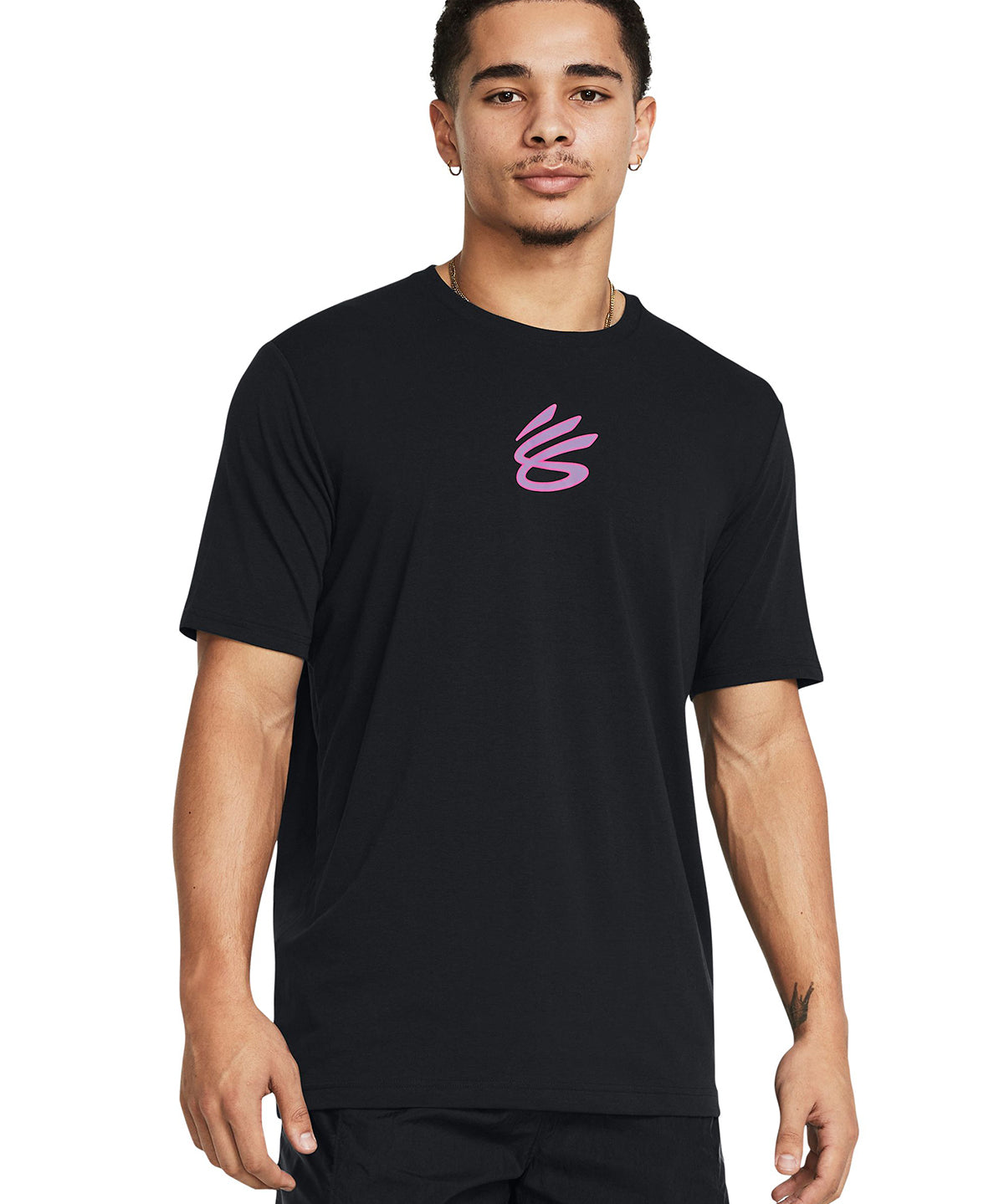 Polera manga corta Curry Girl Dad para hombre