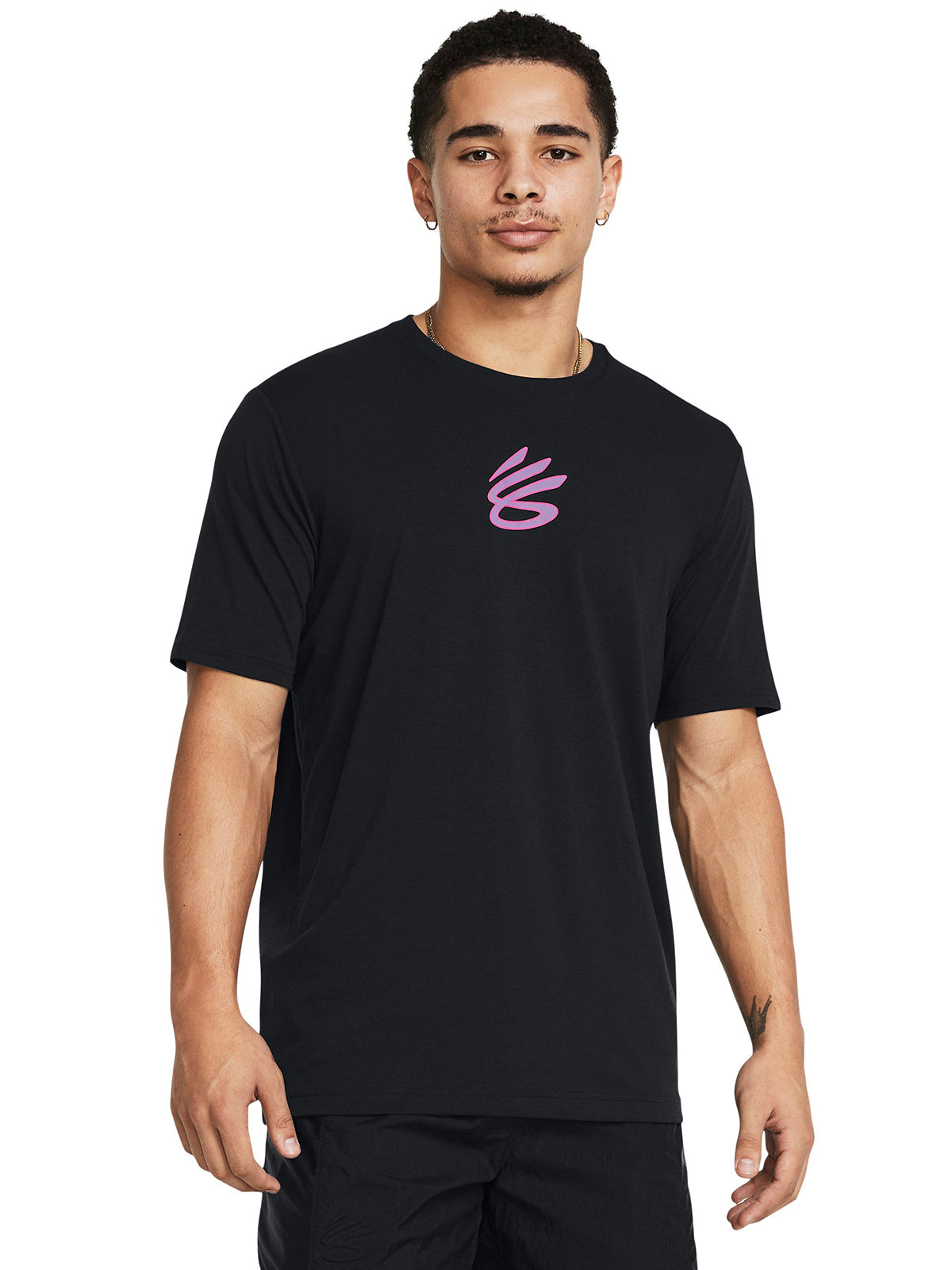 Polera manga corta Curry Girl Dad para hombre