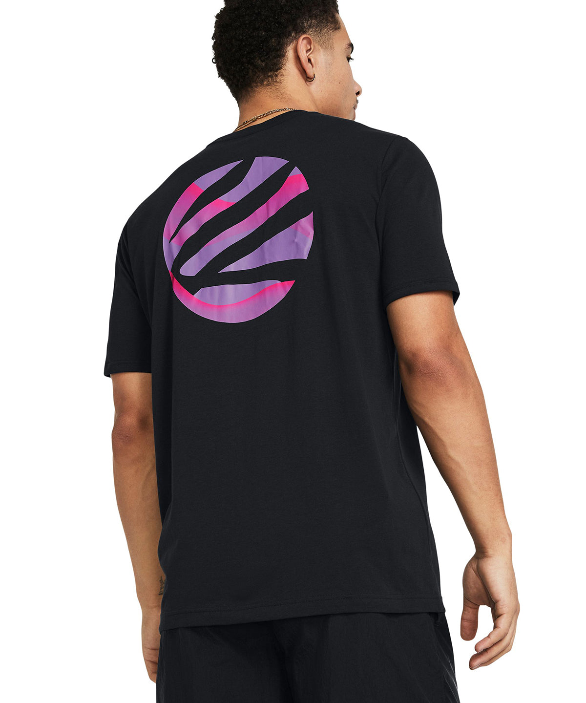 Polera manga corta Curry Girl Dad para hombre