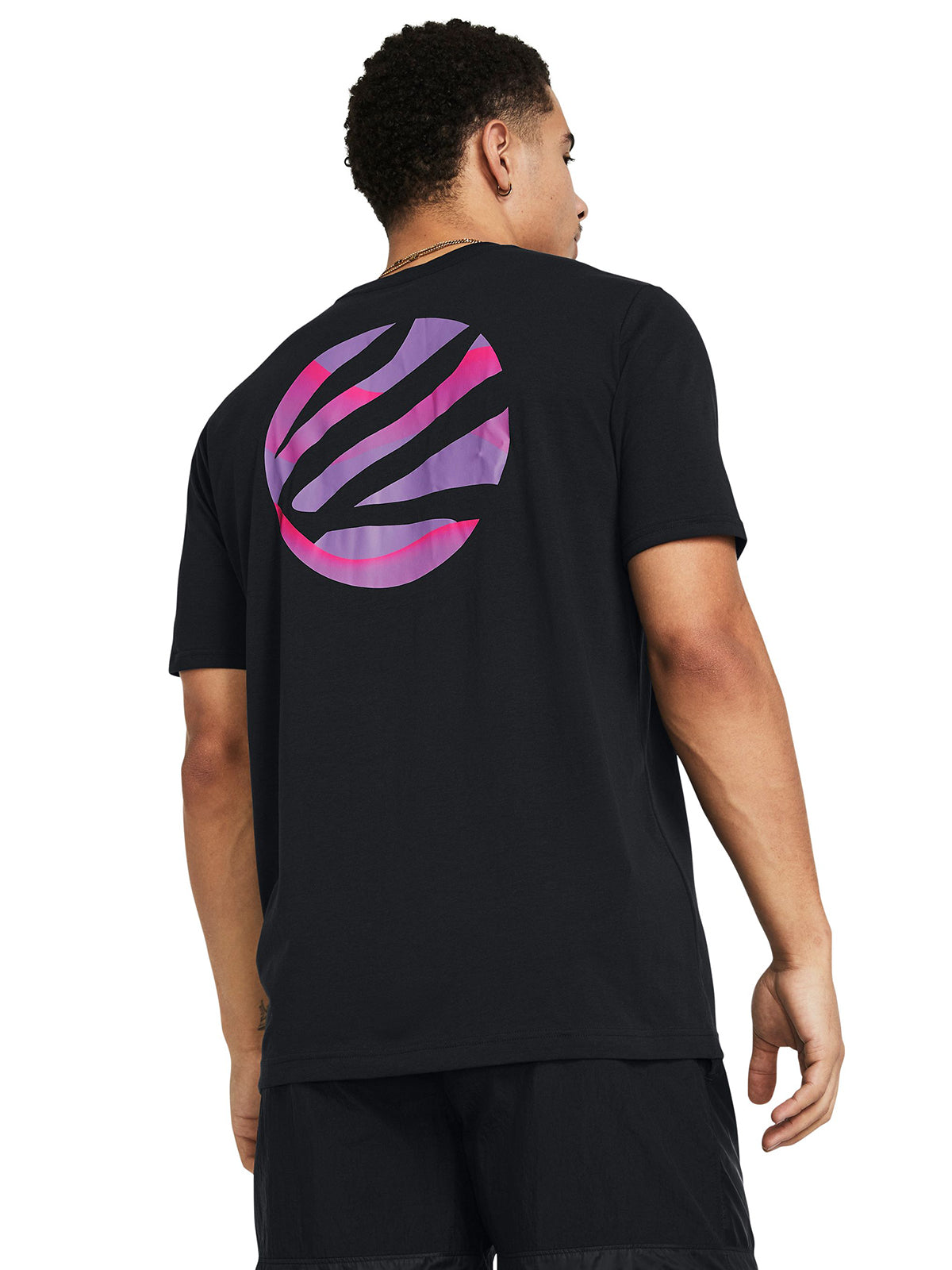 Polera manga corta Curry Girl Dad para hombre