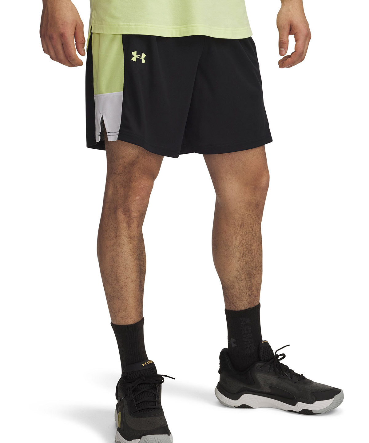 Shorts Under Armour zone de hombre negro para hombre