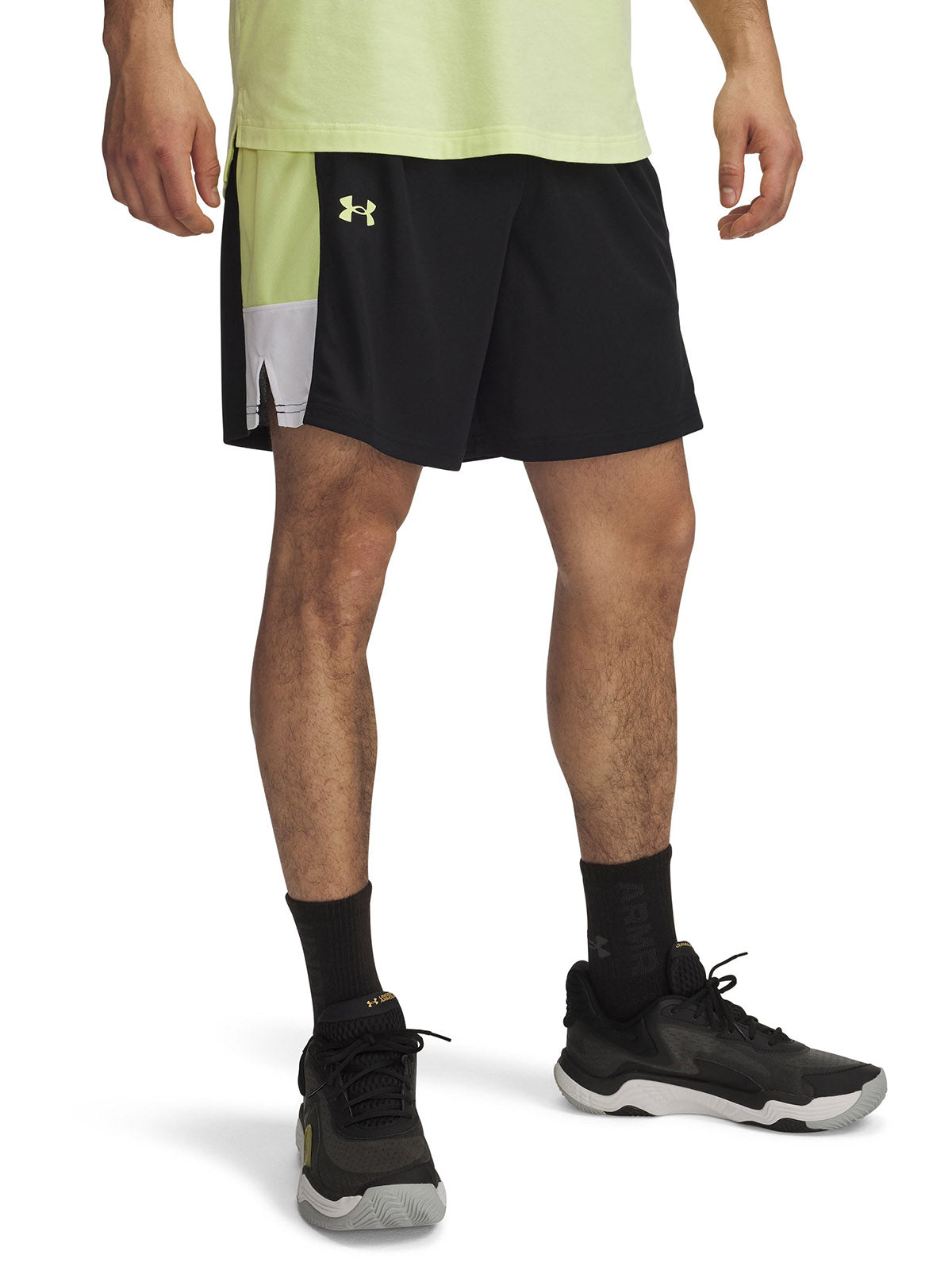 Shorts Under Armour zone de hombre negro para hombre