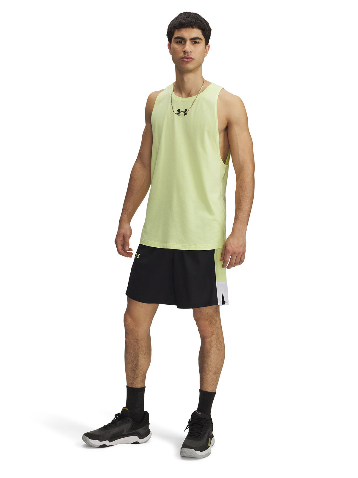 Shorts Under Armour zone de hombre negro para hombre
