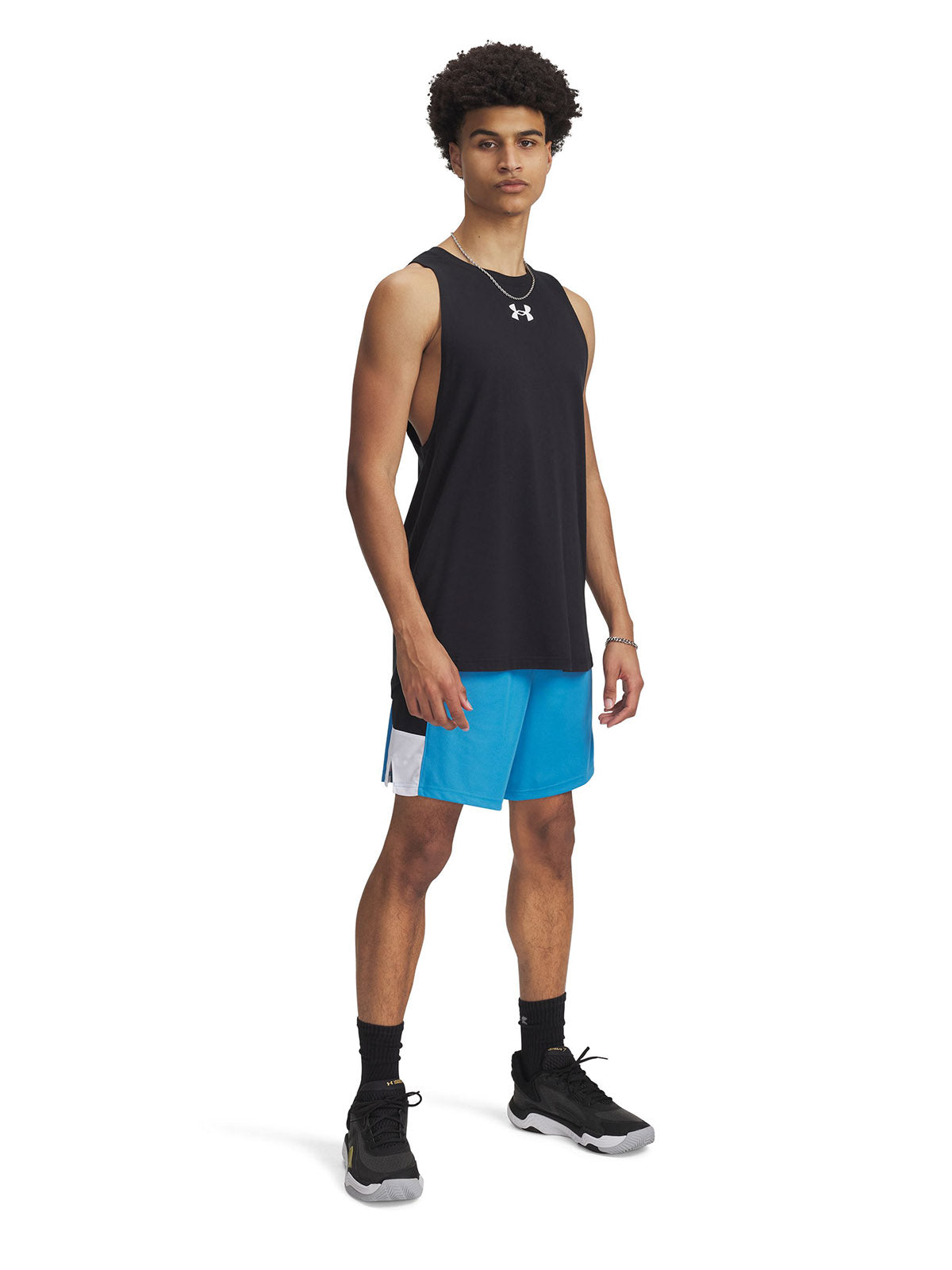 Shorts Under Armour zone azul de hombre