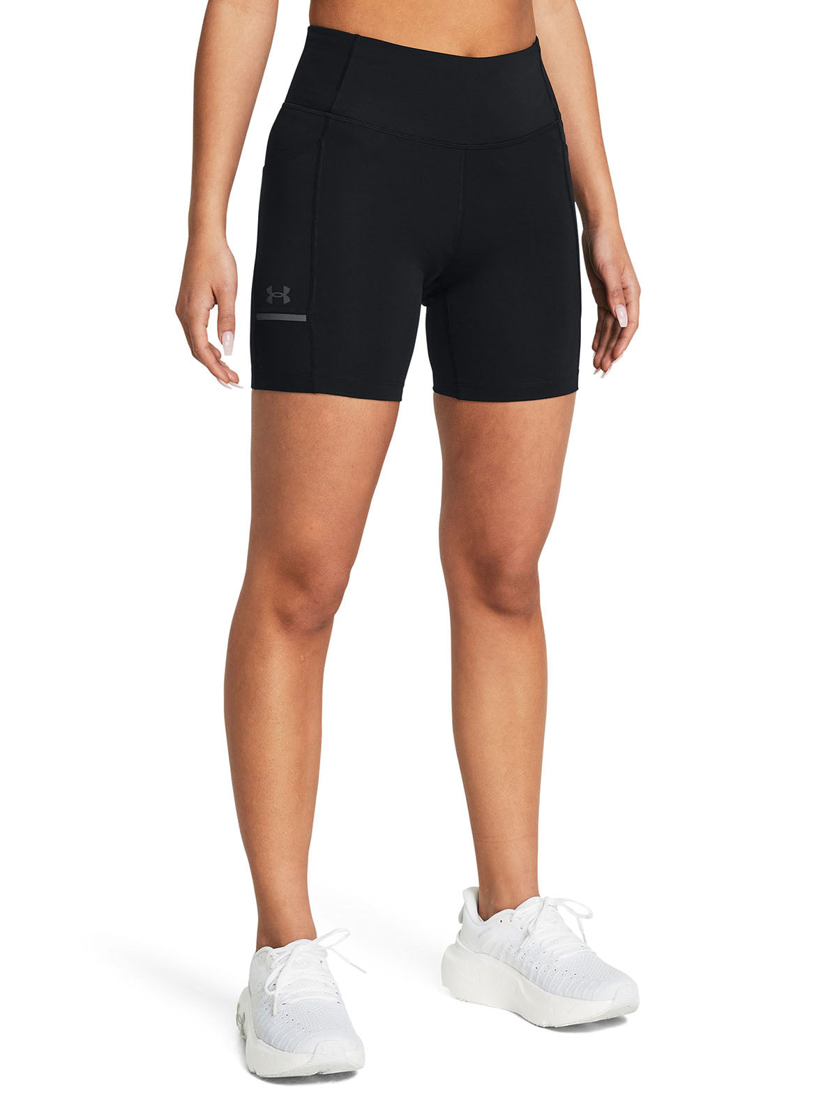 Shorts UA Launch para mujer