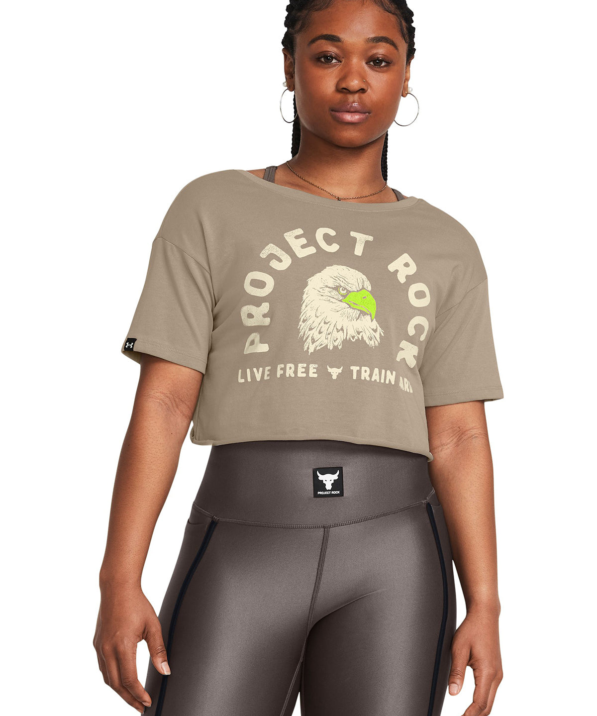 Polera manga corta Project Rock Balance para mujer