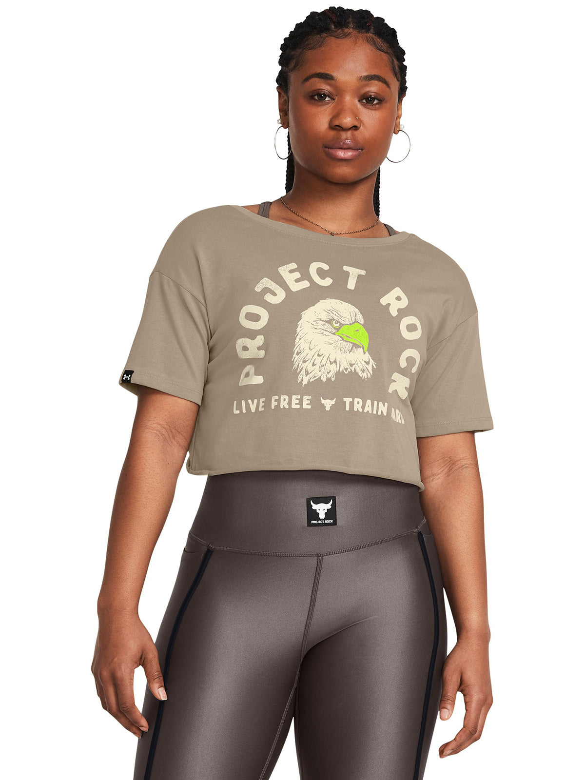 Polera manga corta Project Rock Balance para mujer