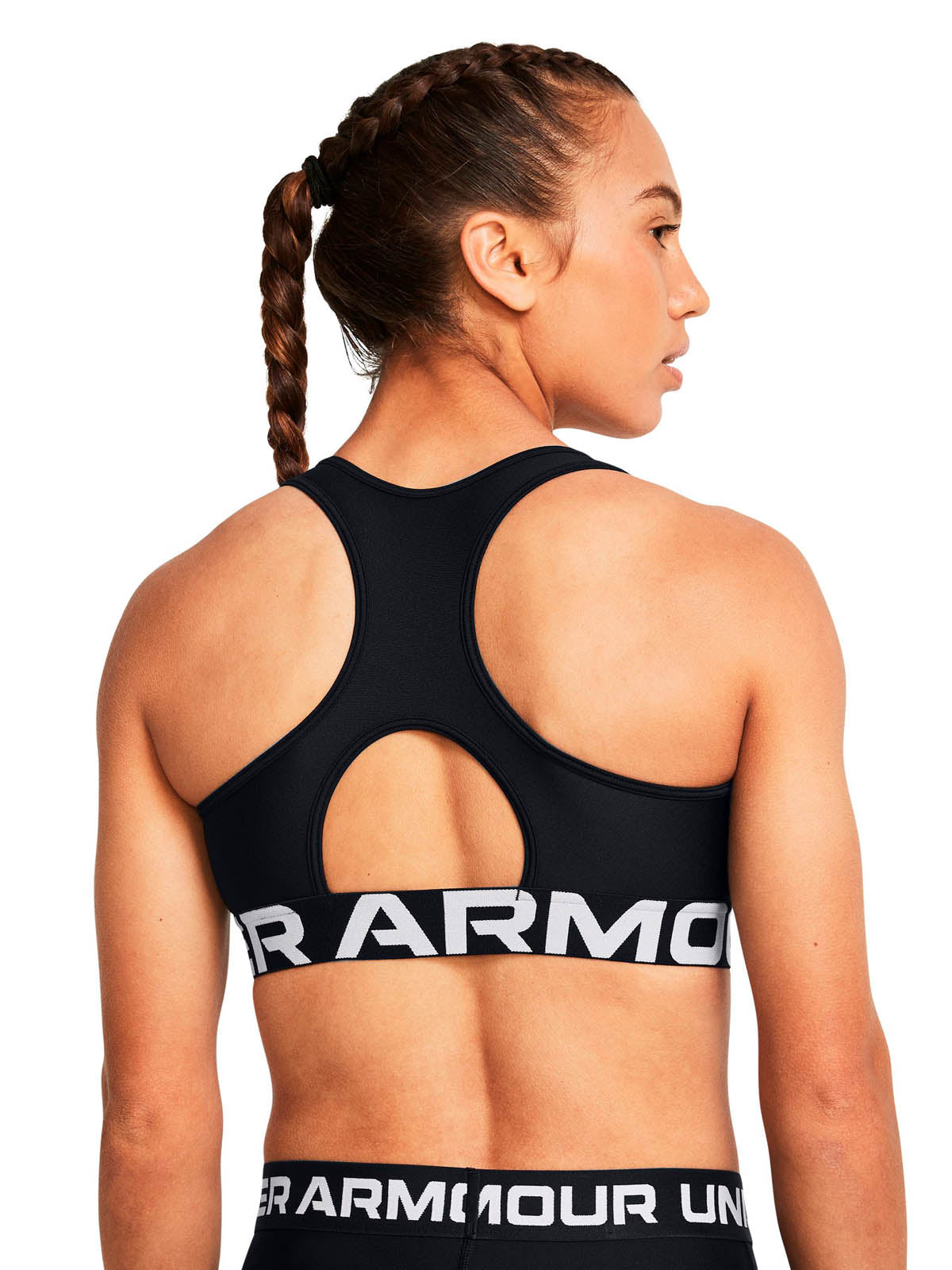 Sostén deportivo HeatGear® Armour Mid para mujer