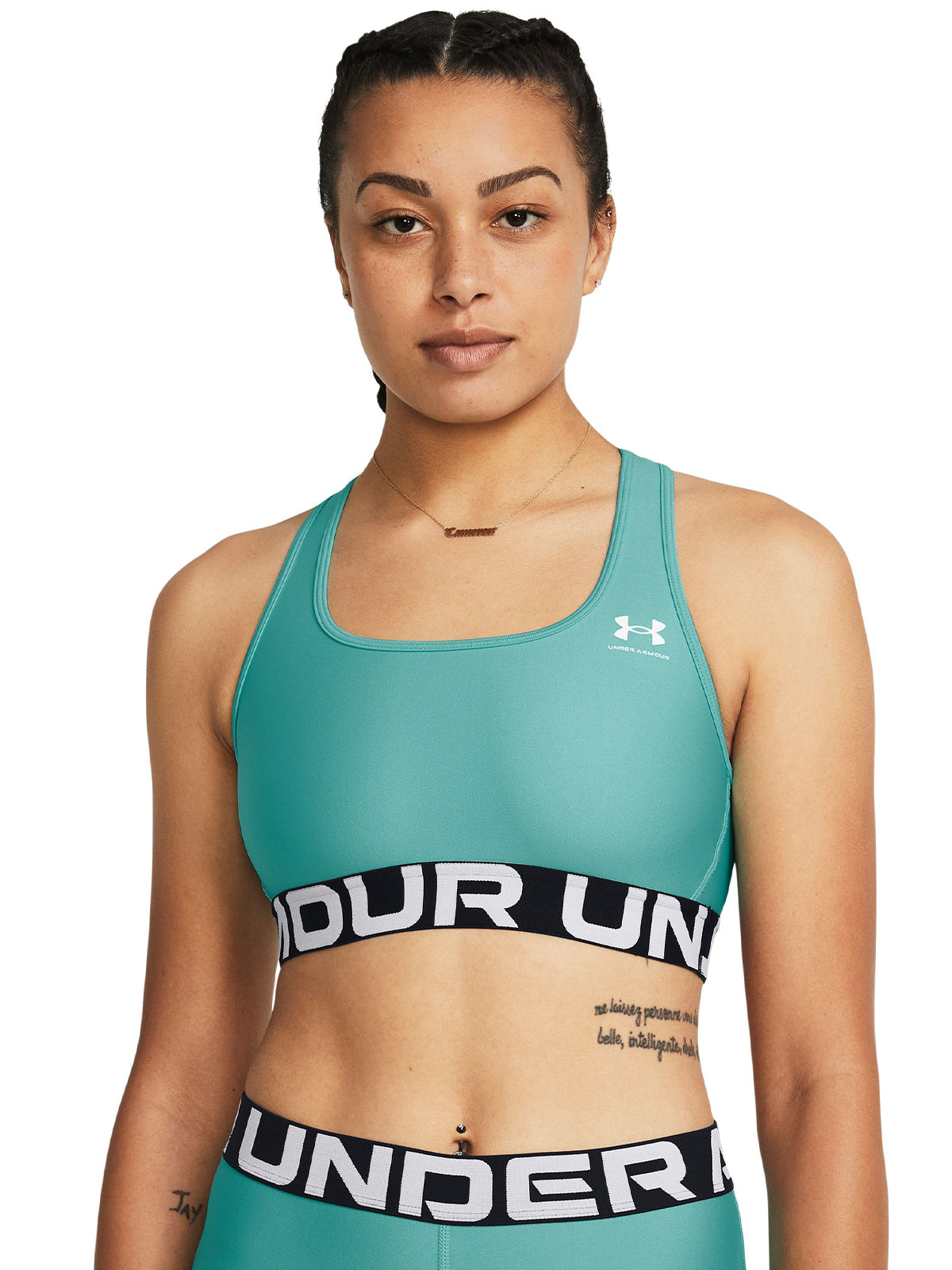 Sostén deportivo HeatGear® Armour Mid para mujer