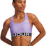 Peto de entrenamiento para mujer HeatGear Armour Mid Branded morado Under Armour