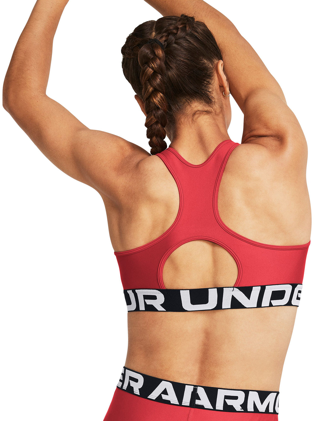 Sostén deportivo HeatGear® Armour Mid para mujer