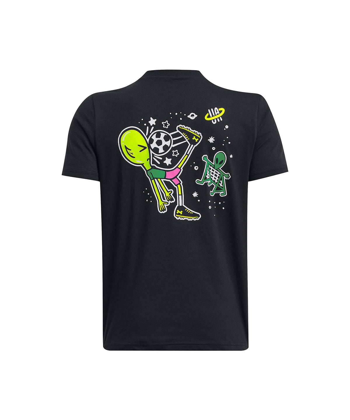 Polera manga corta de fútbol UA Out Of This World para niño