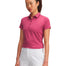 Polera manga corta de Golf para mujer Playoff rojo Under Armour