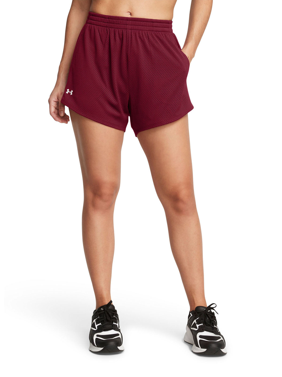 Shorts de malla UA Tech¿ de 3" para mujer