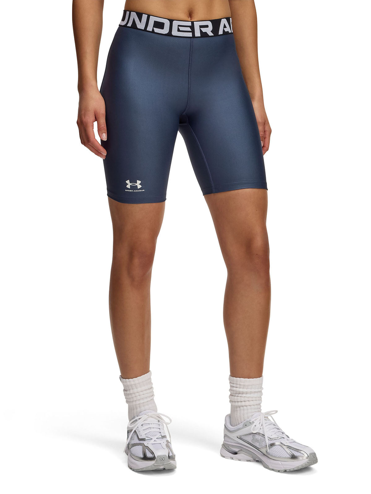 Calzas Heatgear gris para mujer Under Armour