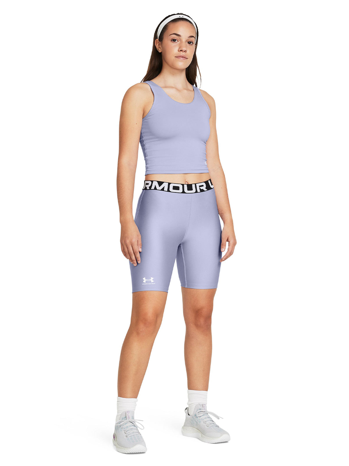 Shorts HeatGear® de 8" para mujer