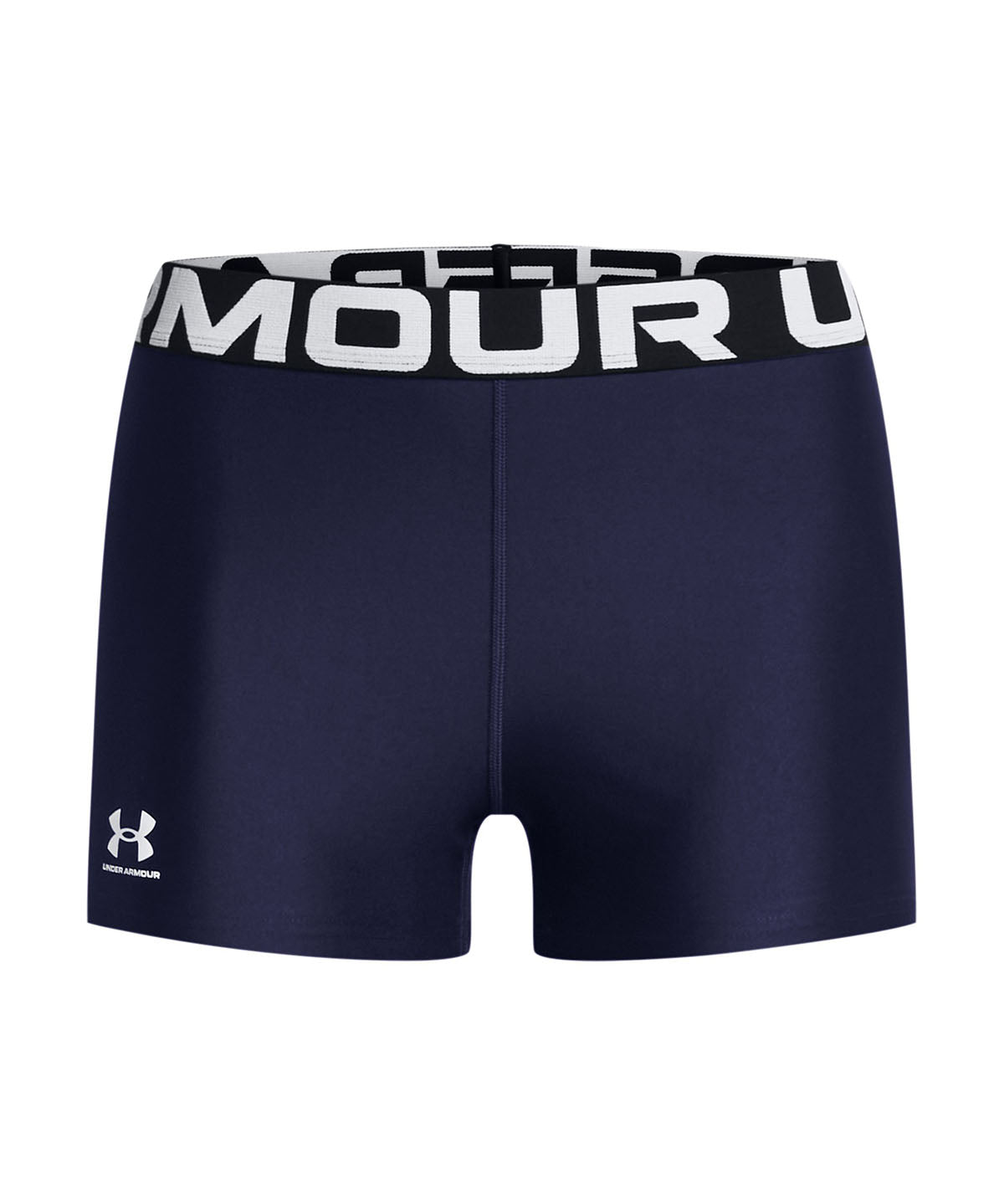 Calzas Heatgear shorty azul marino para mujer Under Armour