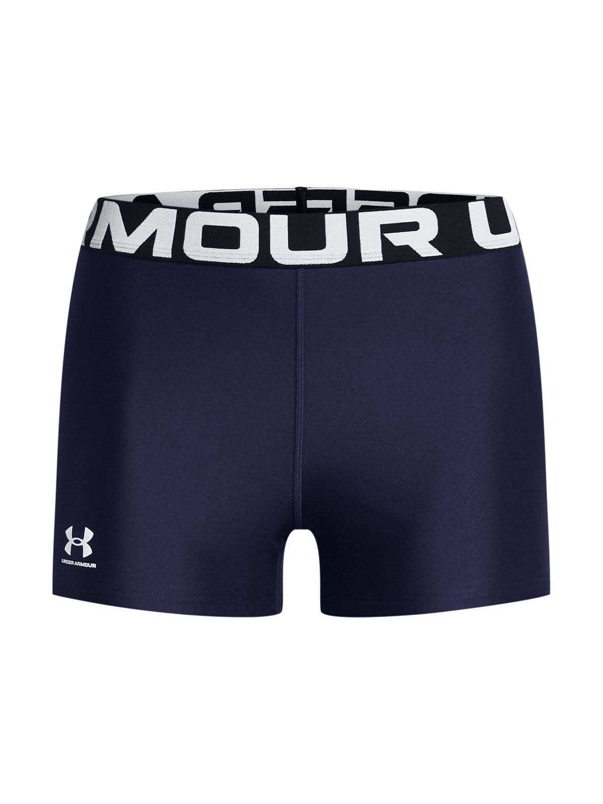 Calzas Heatgear shorty azul marino para mujer Under Armour