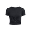Polera crop topa UA Motion Crossover para mujer