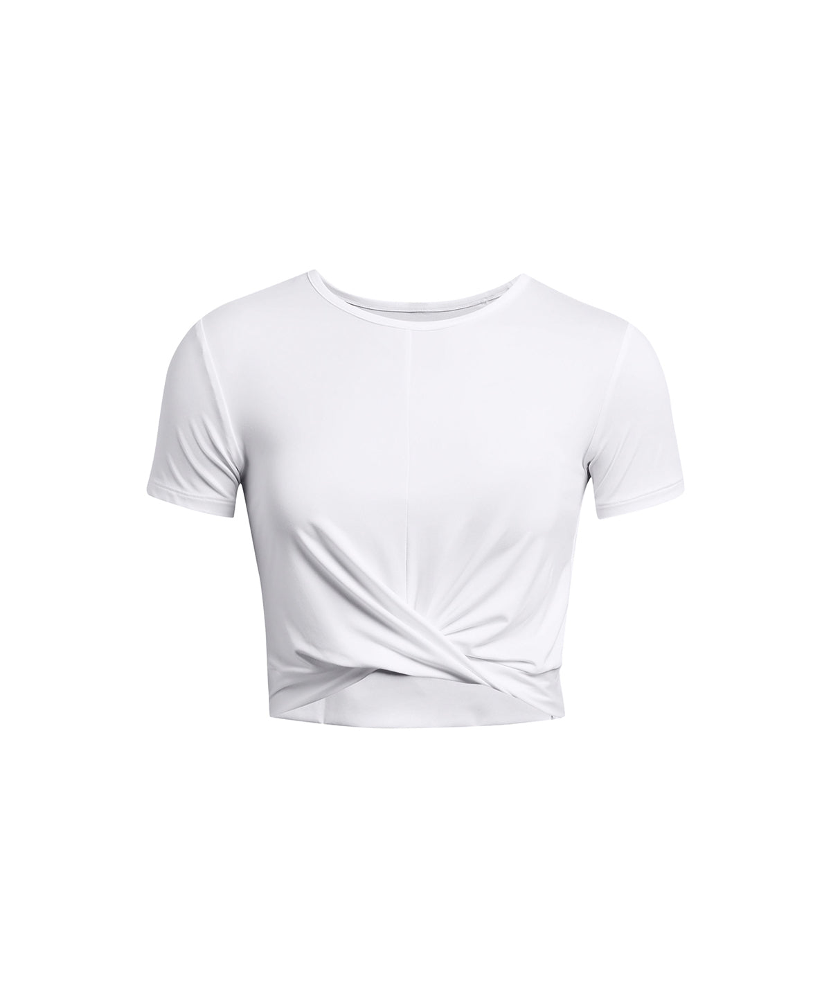 Polera crop topa UA Motion Crossover para mujer