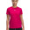 Polera manga corta Under Armour Rival core rosado para mujer