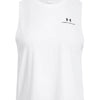Polera sin mangas UA Crop Vanish Energy para mujer