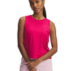 Polera sin mangas Under Armour vanish energy crop morado para mujer