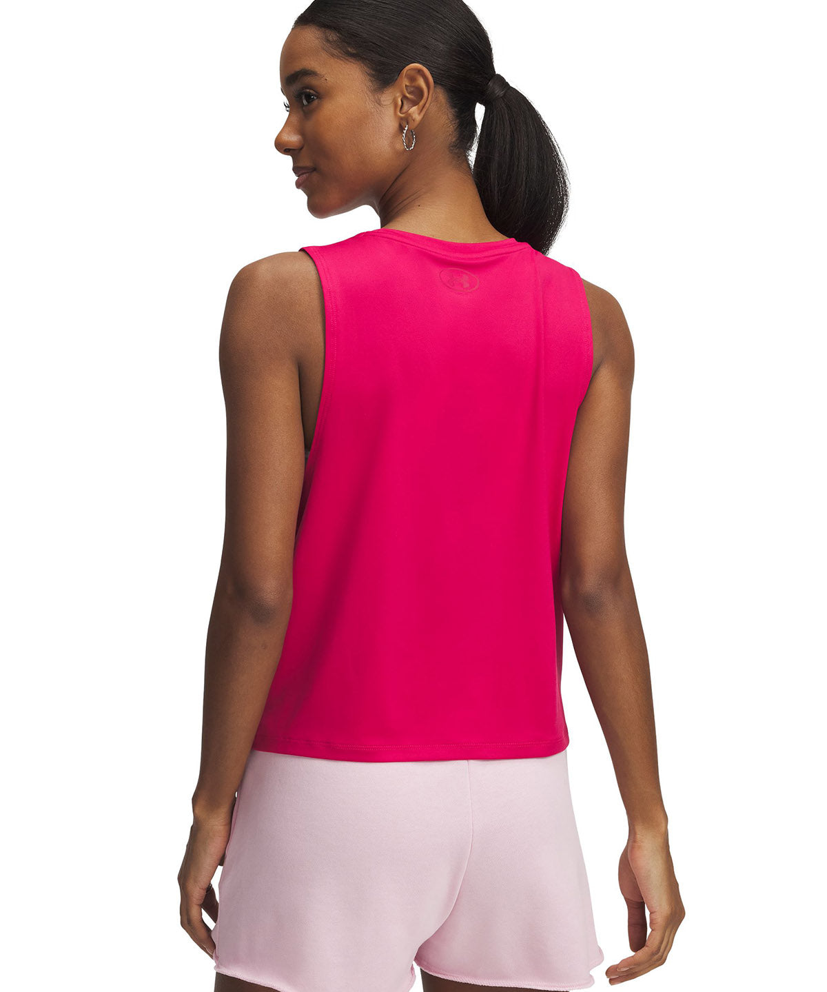 Polera sin mangas Under Armour vanish energy crop morado para mujer