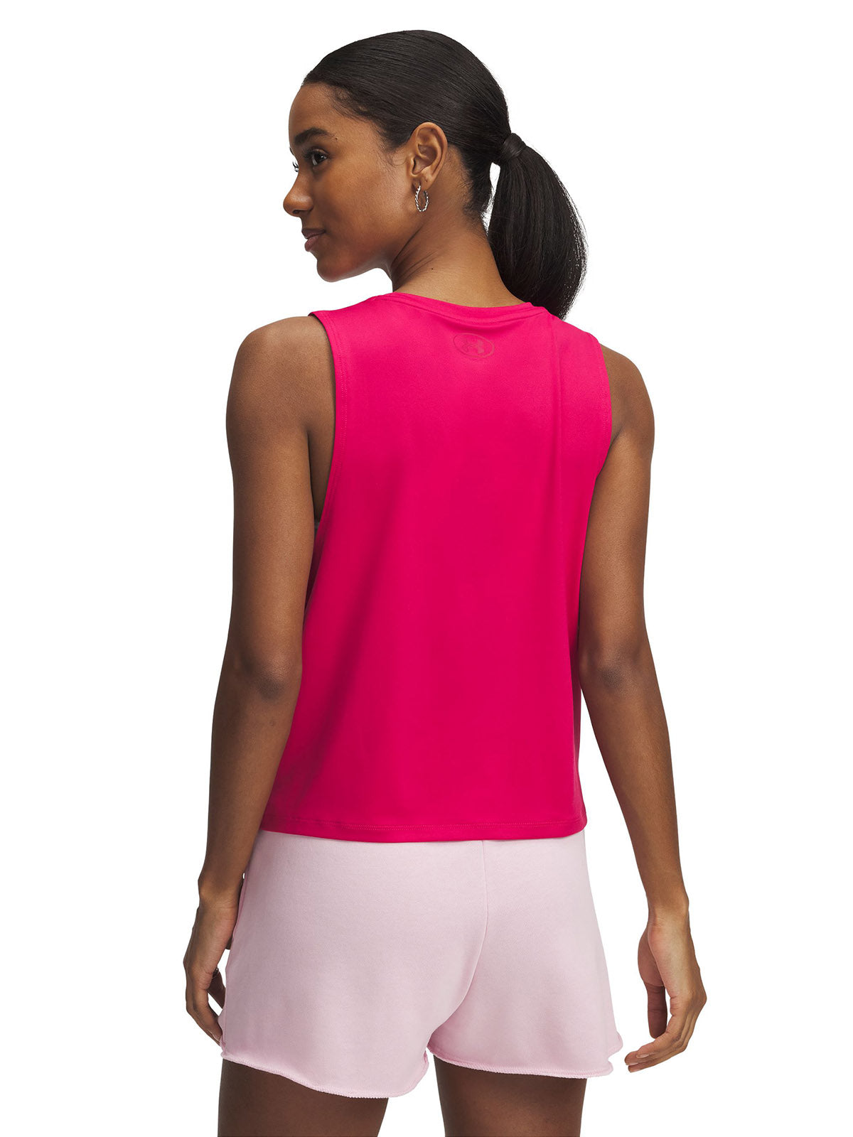 Polera sin mangas Under Armour vanish energy crop morado para mujer