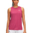 Polera sin mangas de entrenamiento para mujer Tech Rojo Under Armour