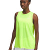 Polera sin mangas Under Armour tech amarillo para mujer
