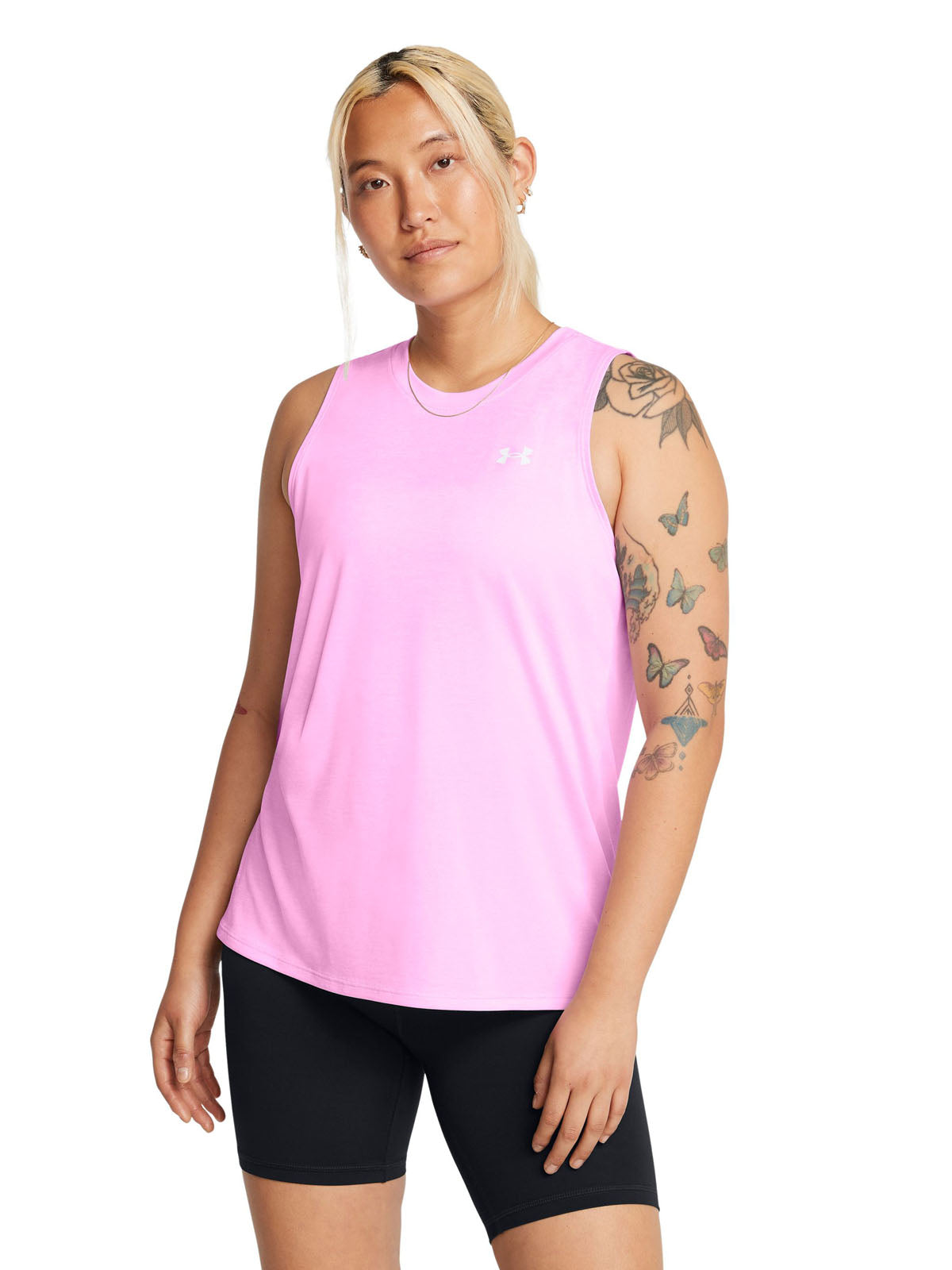 Polera sin mangas UA Tech¿ Twist para mujer