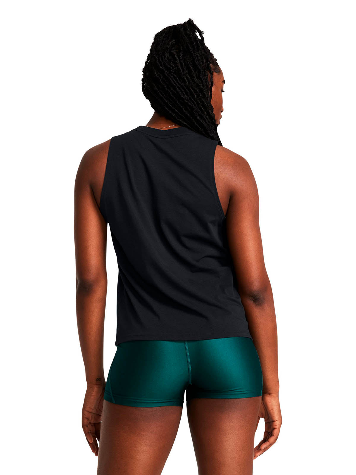 Polera sin mangas UA Off Campus Muscle para mujer