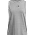 Polera sin mangas Lifestyle para mujer Rival Muscle gris Under Armour