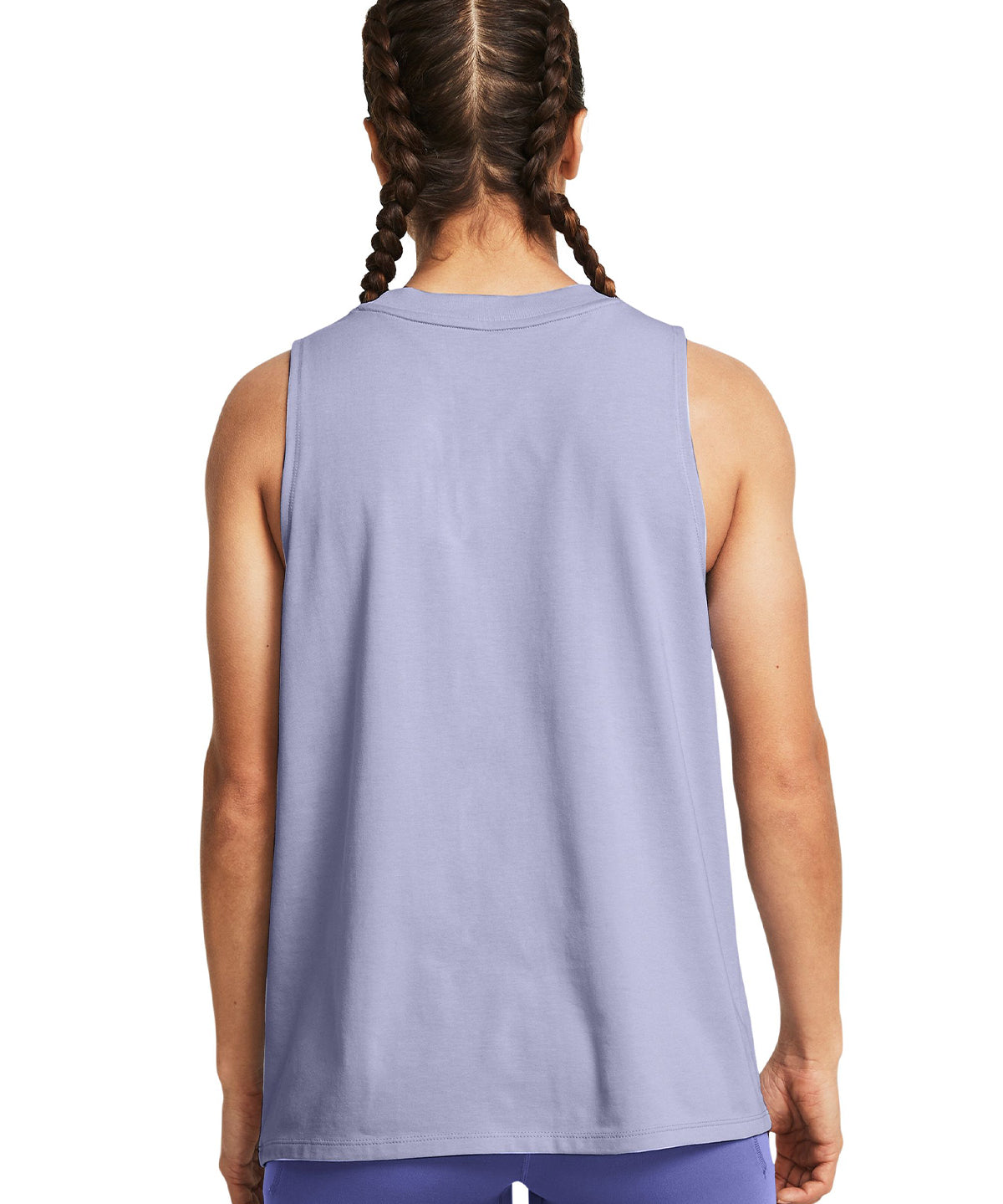 Polera sin mangas UA Off Campus Muscle para mujer