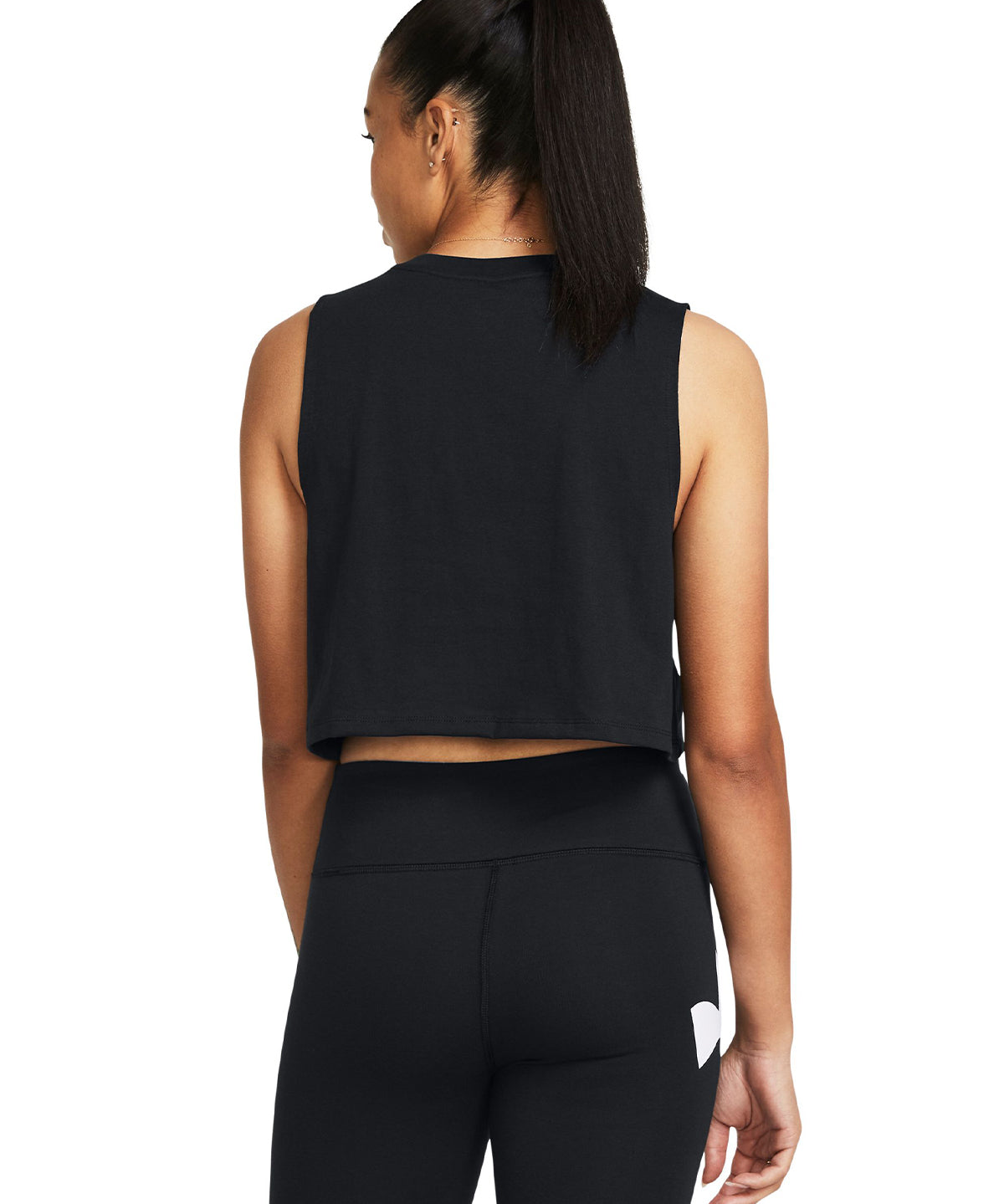 Polera sin mangas UA Campus Crop para mujer