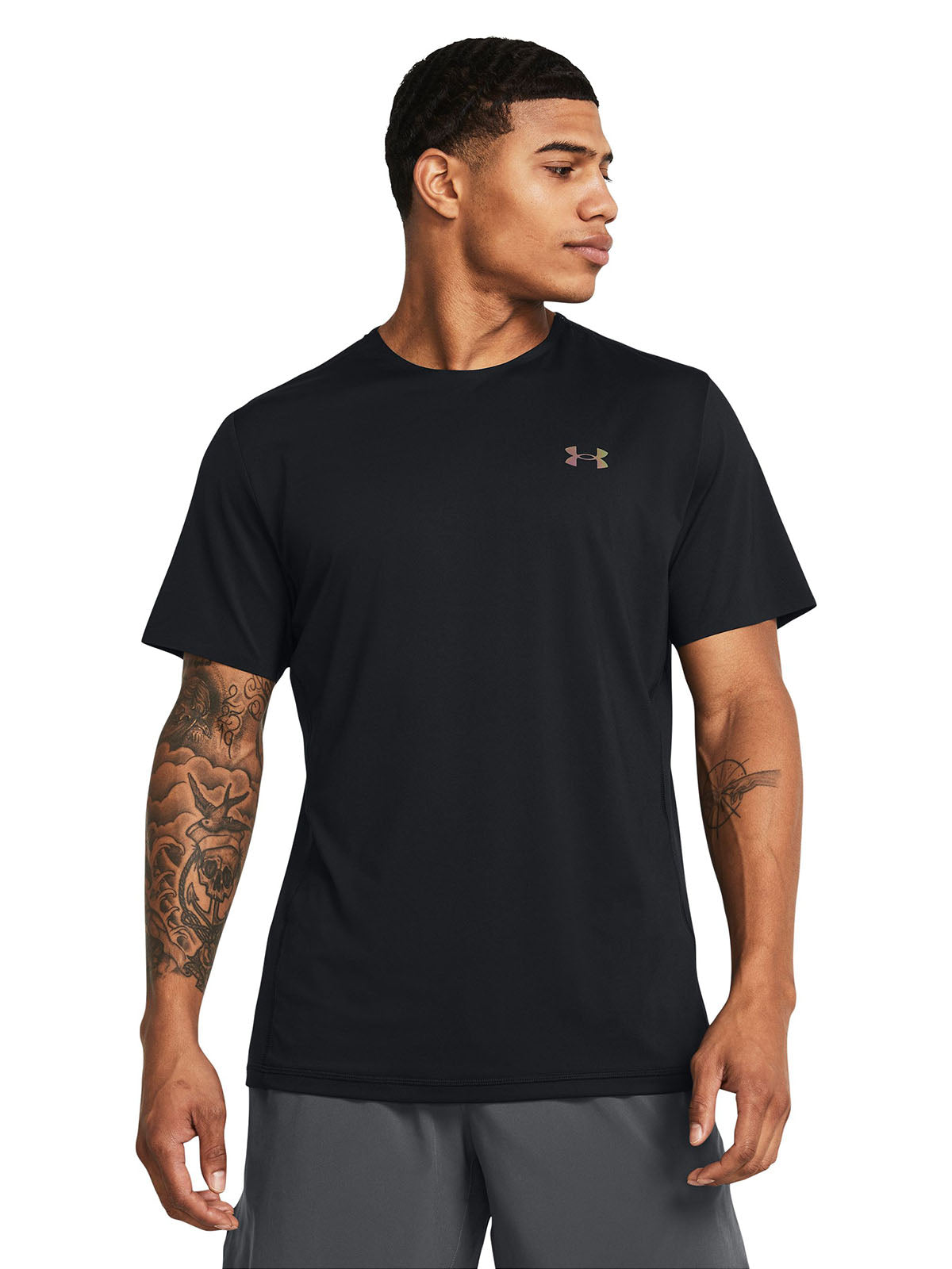 Polera manga corta UA Vanish Elite Vent para hombre