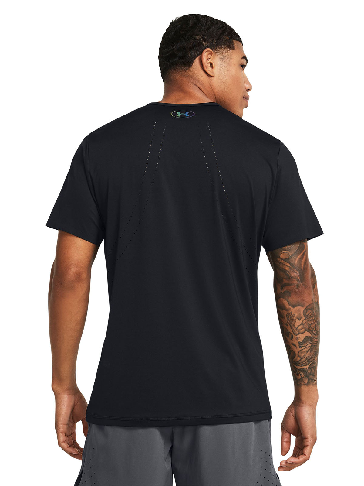 Polera manga corta UA Vanish Elite Vent para hombre