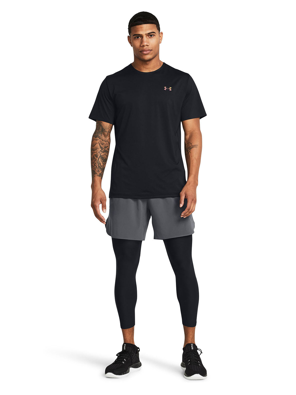 Polera manga corta UA Vanish Elite Vent para hombre