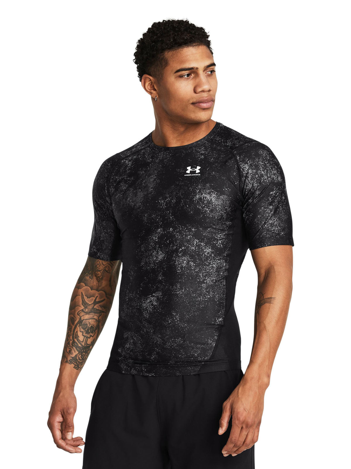 Polera manga cortaHeatGear® Iso-Chill para hombre