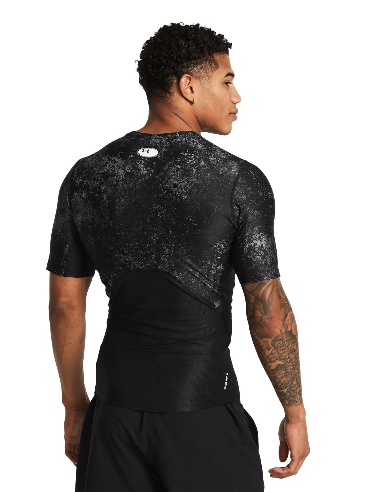 Polera manga cortaHeatGear® Iso-Chill para hombre