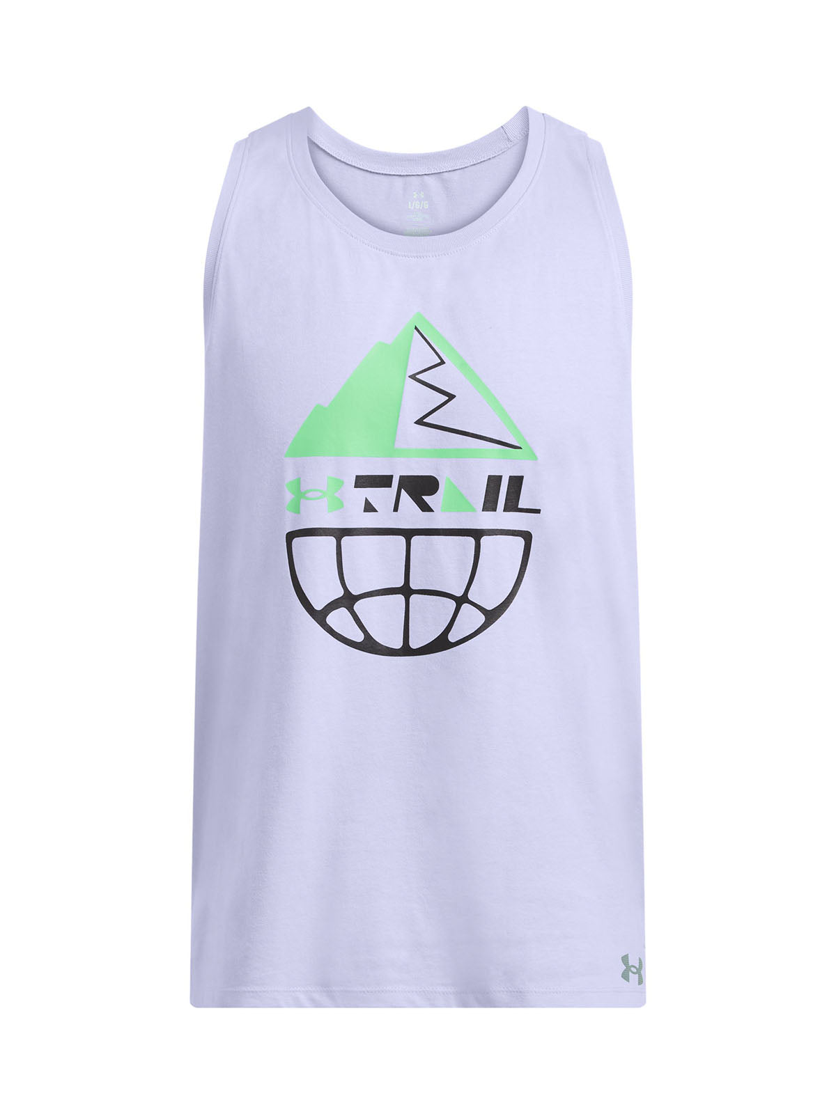 Polera sin mangas UA Launch Trail para hombre