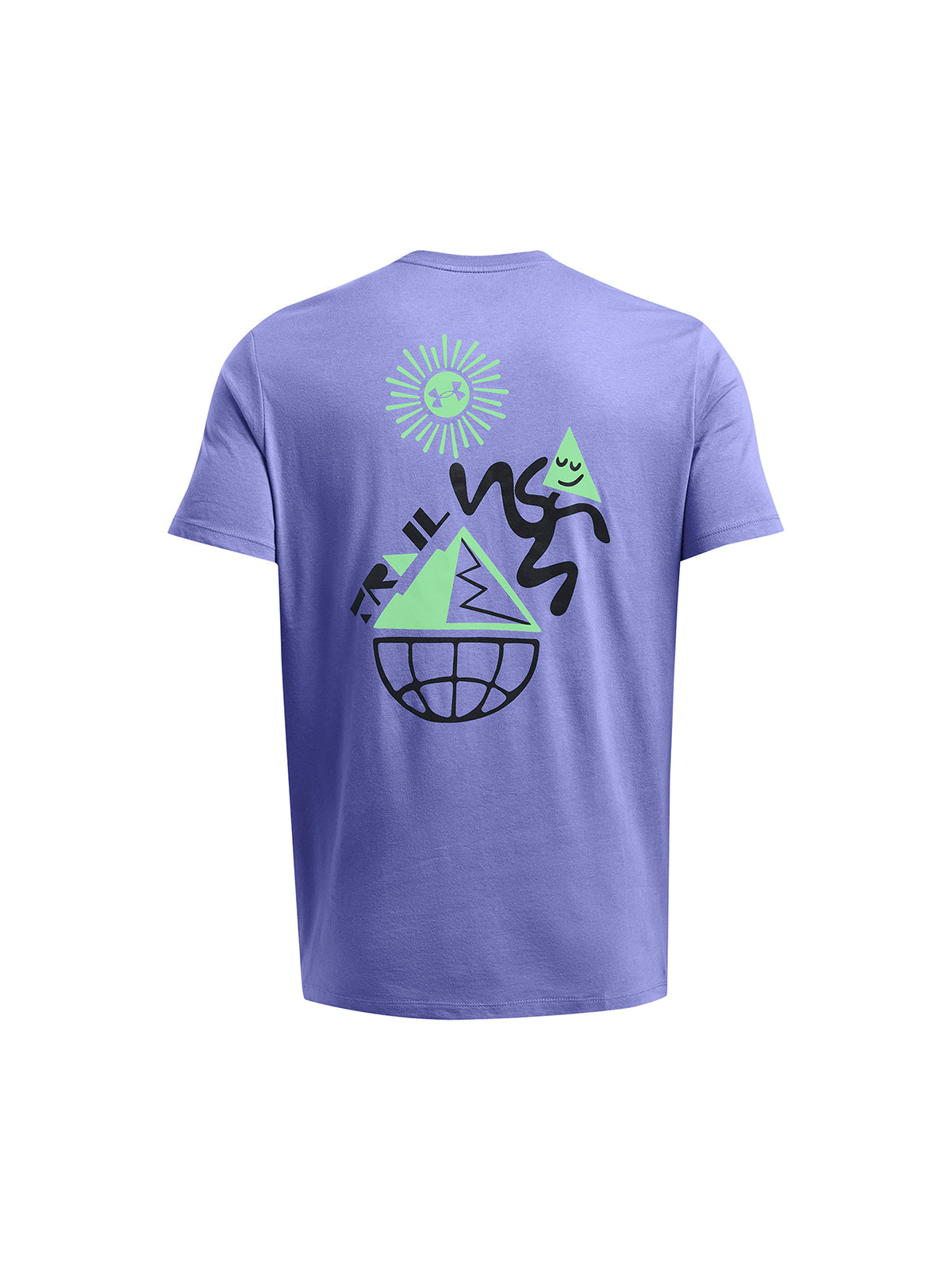 Polera manga corta UA Launch Trail para hombre