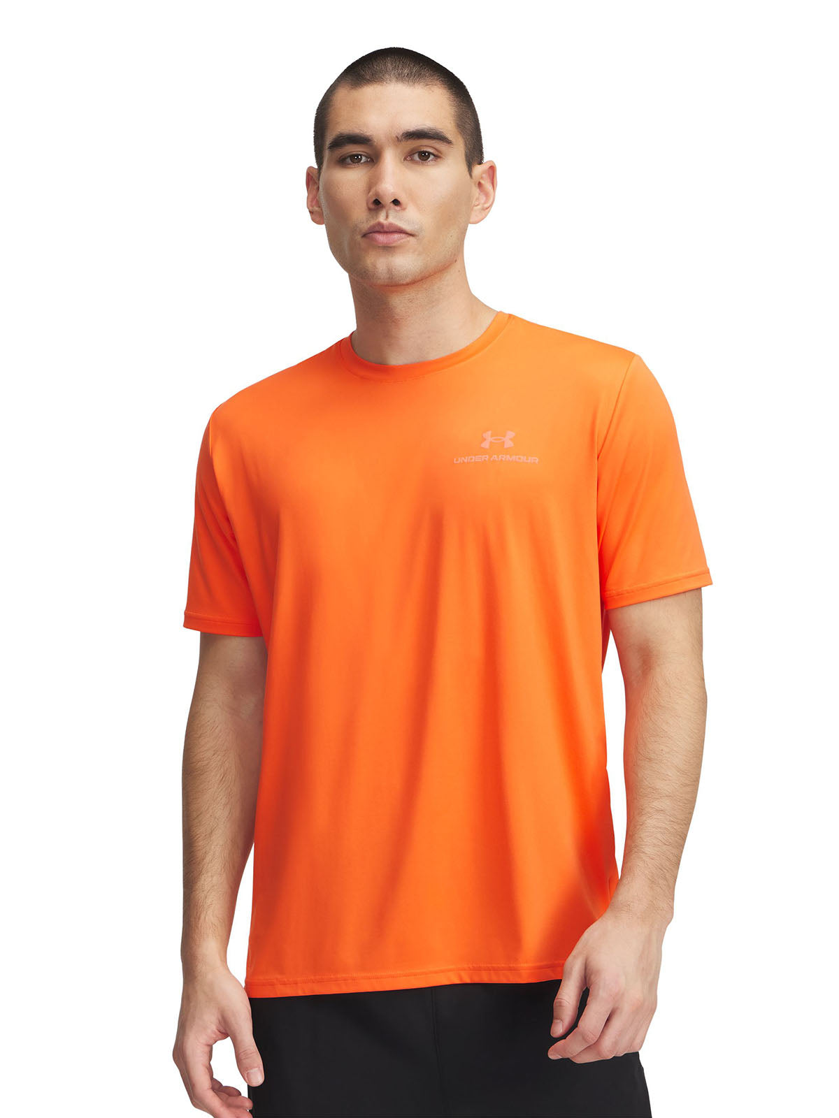 Polera manga corta Under Armour vanish energy naranjo para hombre