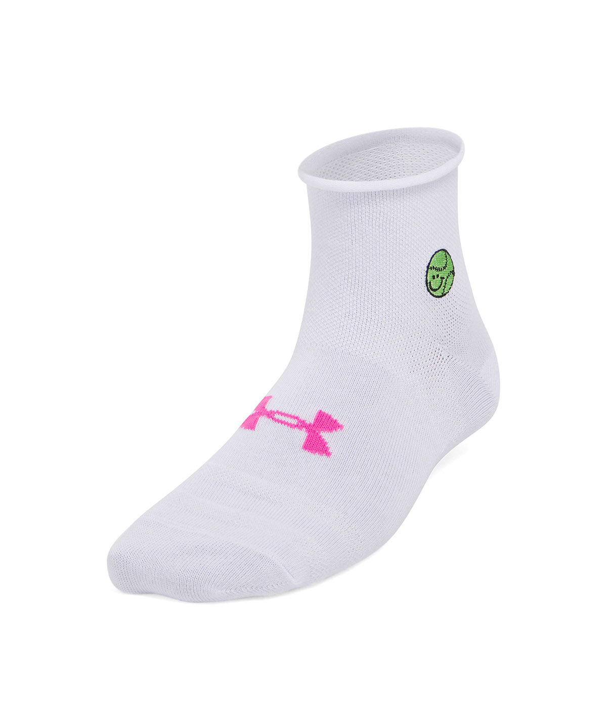 Calcetín mujer Under Armour essential low pack de 3 blanco