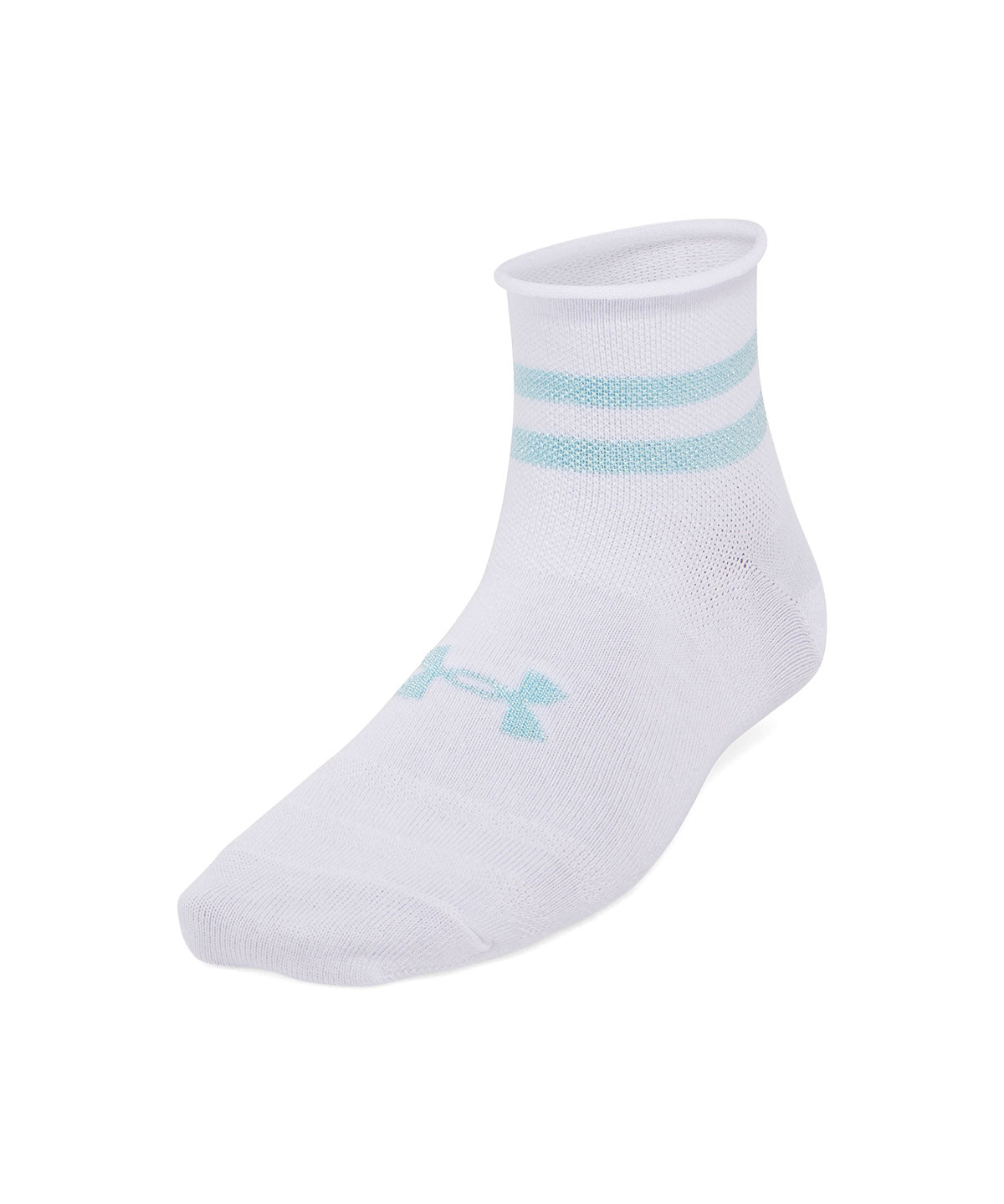 Calcetín mujer Under Armour essential low pack de 3 blanco